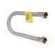 Шланг Forte для воды D10, 80 см, нержавеющая оплетка 1/2"x1/2" ВВ TAF384W80 Thermo Alliance SD00054822 фото 1