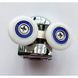 Ролики для душових кабін подвійні колеса MIXXUS PREMIUM ROLLERS SCP01-1 CHROME верхні (23mm для DIVERSE SC01, SC02, SD01) (MI7161) MI7161 фото 3