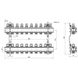 Коллектор Icma 1" 10 выходов, без расходомера №K005 SD00020445 фото 2
