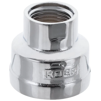 Муфта редукционная 1/2"х1" (хром) Koer KF.C0610.chr (KF0119) KF0119 фото