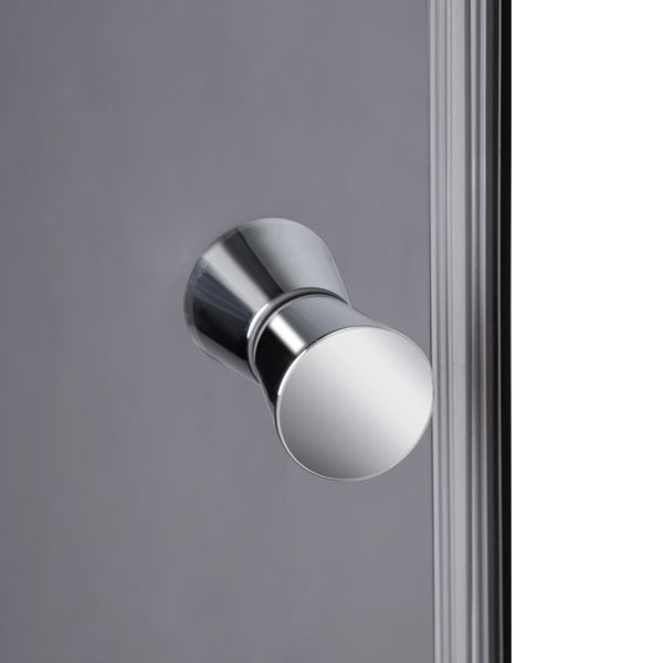 Душевой бокс Lidz Kubis SB90x90.SAT.LOW.GR, стекло тонированное 4 мм SD00055514 фото