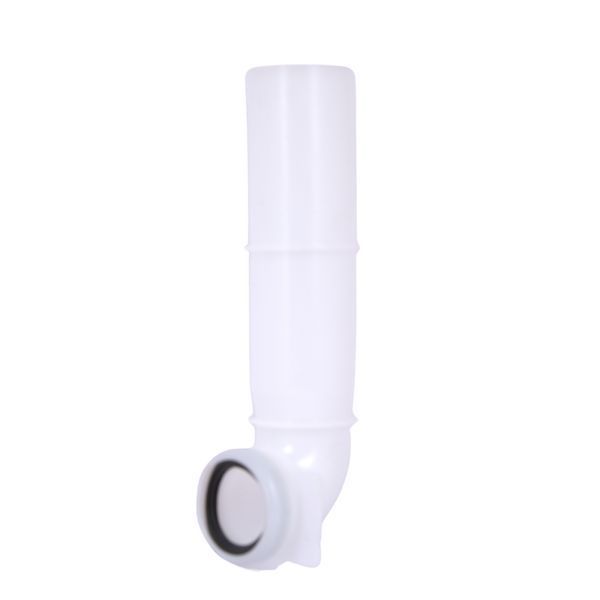 Угловая трубка смыва Qtap 82х74х262 мм White для инсталляции Standard QTSTD167W49807 SD00055931 фото