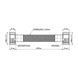 Шланг Forte для воды D10, 60 см, нержавеющая оплетка 1/2"x1/2" ВВ TAF384W60 Thermo Alliance SD00054821 фото 6