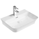 Раковина підвісна-накладна MIXXUS PREMIUM BEVEL-0202 560х415х125mm (отвір під змішувач, перелив) (MP6481) MP6481 фото 1