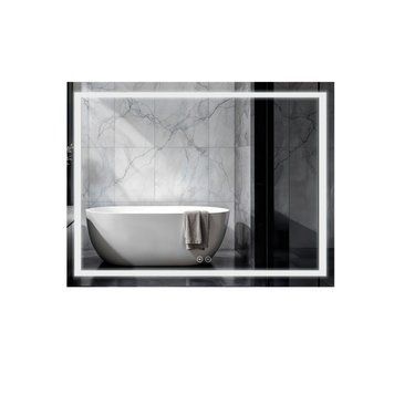 Дзеркало Qtap Mideya (MI1) 900х700 з LED-підсвічуванням Touch, з антизапотіванням, з димером QT2078NCF9070W SD00051749 фото