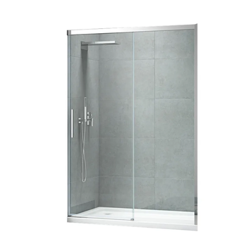 Двері у нішу розсувні KOER SR SD05-120x200-TR-01 прозоре скло EASY CLEAN 6мм хром (KR5405) KR5405 фото