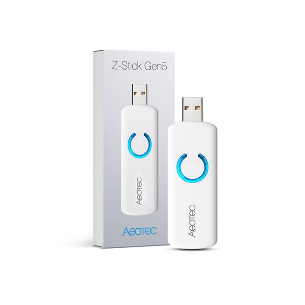 USB адаптер Z-Wave Plus із батареєю Aeotec Z-Stick Gen5 - AEOEZW090-C (AEO_USB) Aeotec 12269 11269/12269 фото