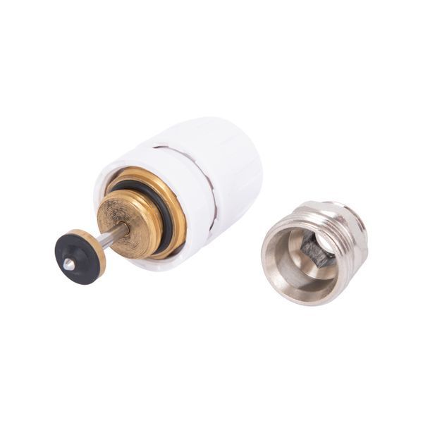 Кран термостатичний для колектора латунного Thermo Alliance Standart 1/2"х3/4" SF012 SD00052124 фото