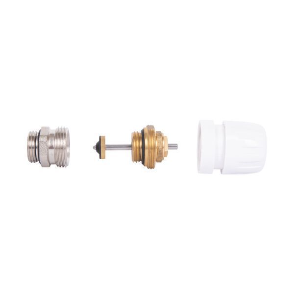 Кран термостатичний для колектора латунного Thermo Alliance Standart 1/2"х3/4" SF012 SD00052124 фото