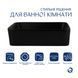 Комплект Qtap Tern: Раковина накладная прямоугольная 480х370х135 мм Matt Black + Донный клапан PU03 SD00053424 фото 2