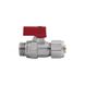 Кран кульовий обтискний SD Forte 16х1/2" НР SF262W15 SD00021115 фото 3