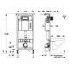 Инсталяцыя для унитаза REHAU (MEPA) с кнопкой Orbit яркий хром 299S97004 299S97004 фото 3
