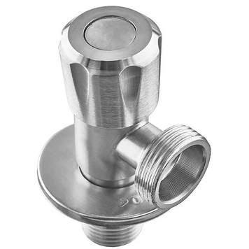 Кран для подключ. сантехприборов Zerix VAL-05-1/2x3/4 с нерж. ст.SUS304 (ZX4801) ZX4801 фото
