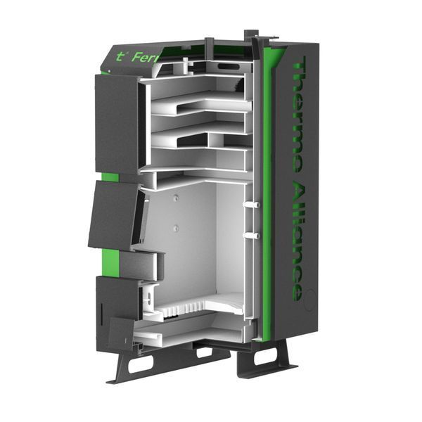 Котел твердотопливный стальной Thermo Alliance Ferrum Plus V 5.0 FSF+ 30 SD00054035 фото