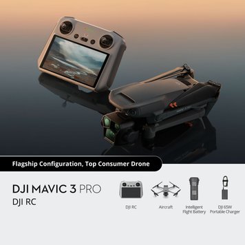 Квадрокоптер DJI Mavic 3 PRO (DJI RC) (CP.MA.00000656.01) 16898/47128 фото