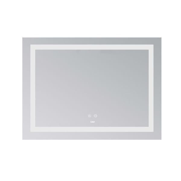 Зеркало Lidz Kubis (KU1) 900х700 с LED-подсветкой Touch, с антизапотеванием, с диммером, рег. яркости LD78LF904907048451 SD00054575 фото