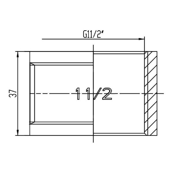 Муфта SD Forte 1/2 ВВ SF35640 SD00002546 фото