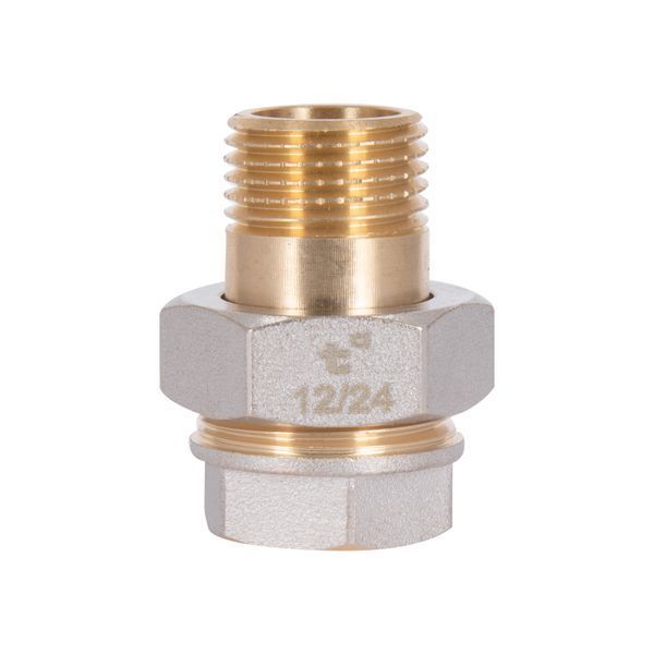Сгон-американка Thermo Alliance Base 1/2"ВН никель, прямой SD190W15 SD00008334 фото