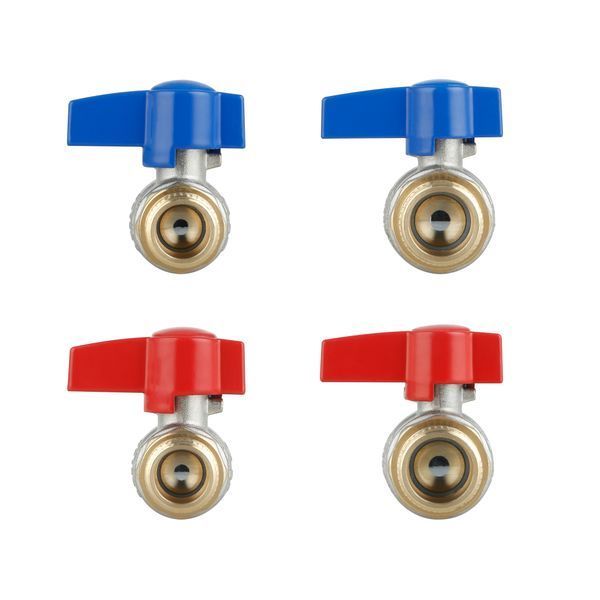 Комплект прямых кранов Thermo Alliance Standart 1/2"ВН -3/4"ВН с накидной гайкой для подключенние котла TAS262RBW1520 SD00054691 фото