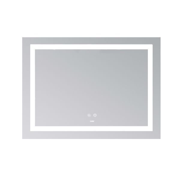 Зеркало Lidz Kubis (KU1) 900х700 с LED-подсветкой Touch, с антизапотеванием, с диммером, рег. яркости LD78LF904907048451 SD00054575 фото