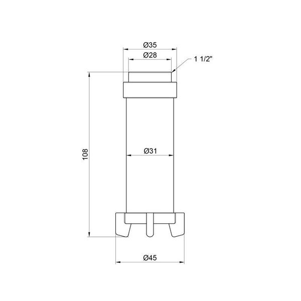 Фільтрувальний катридж Icma для фільтрів 1" 1/2х2" No752 SD00010285 фото