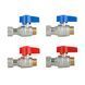 Комплект прямых кранов Thermo Alliance Standart 1/2"ВН -3/4"ВН с накидной гайкой для подключенние котла TAS262RBW1520 SD00054691 фото 5