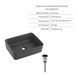 Комплект Qtap Tern Anthracite 3 в 1: підвісний унітаз Ultra Quiet + біде підвісне + раковина накладна QTROBAN49157 SD00055285 фото 9