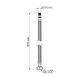 Шланг для подключения смесителя Thermo Alliance Standart (пара) 60 см NYLON M10x1/2"В TAS386W60 SD00052999 фото 2