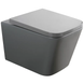 Унітаз підвісний MIXXUS PREMIUM QUADRO-0305-R GRAY 510x350x345mm система змиву RIMLESS (MP6656) MP6656 фото 1