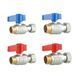 Комплект прямых кранов Thermo Alliance Standart 1/2"ВН -3/4"ВН с накидной гайкой для подключенние котла TAS262RBW1520 SD00054691 фото 1