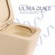 Унитаз подвесной Tern Ultra Quiet 490&times;365&times;325&nbsp;мм, Beige, с сиденьем Slim Duroplast / Soft-close / Quick Release QT17332303ASSB Qtap SD00054290 фото 12