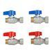 Комплект прямых кранов Thermo Alliance Standart 1/2"ВН -3/4"ВН с накидной гайкой для подключенние котла TAS262RBW1520 SD00054691 фото 10