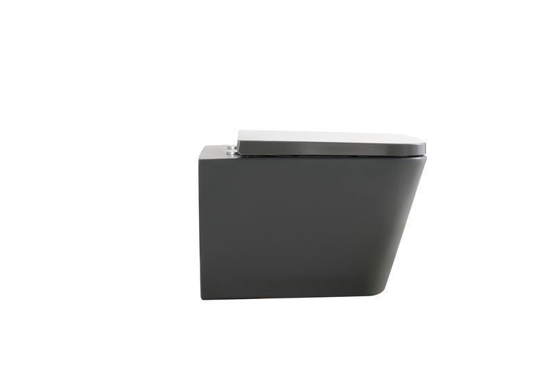 Унітаз підвісний MIXXUS PREMIUM QUADRO-0305-R GRAY 510x350x345mm система змиву RIMLESS (MP6656) MP6656 фото
