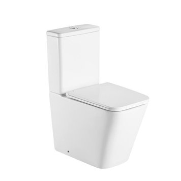 Унітаз підлоговий Qtap Tern Ultra Quiet безобідковий із сидінням Soft-Close QT17222175AUQ1W White SD00051948 фото