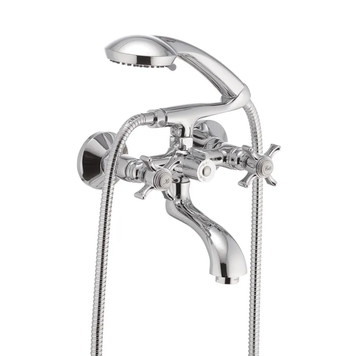Змішувач для ванни HAIBA ZEUS 142 EURO (Колір хром) (HB0835) HB0835 фото