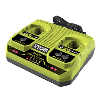 Зарядний пристрій Ryobi RC18240G двопортовий ONE+ Black (5133005581) 49634/49200 фото