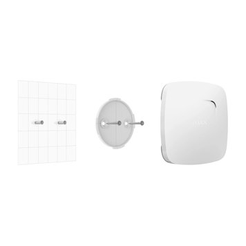 Кріпильна панель Ajax SmartBracket для FireProtect White 13676/14006 фото