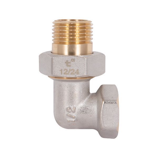 Сгон-американка Thermo Alliance Base 1/2"ВН угловой, никель SD191W15 SD00008337 фото