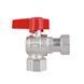 Кран шаровой Thermo Alliance Standart 3/4"ВВ угловой, PN40, с накидной гайкой TAS223W20 SD00054690 фото 5