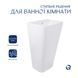 Раковина напольная моноблок Qtap Tern 440х380х830mm White QT1711G302WN SD00053088 фото 7