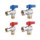 Комплект угловой кранов Thermo Alliance Standart 1/2"ВН -3/4"ВН с накидной гайкой для подключенние котла TAS225RBW1520 SD00054692 фото 1