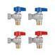 Комплект угловой кранов Thermo Alliance Standart 1/2"ВН -3/4"ВН с накидной гайкой для подключенние котла TAS225RBW1520 SD00054692 фото 4