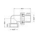 Сгон-американка Thermo Alliance Base 1/2"ВН угловой, никель SD191W15 SD00008337 фото 7