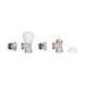 Комплект радіаторних кранів Thermo Alliance Standart 1/2" ВН кутовий TAS232W15 SD00053598 фото 11