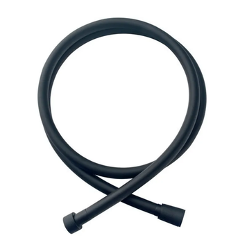 Шланг для душу силіконовий KOER KB-0803-150-05 BLACK 150 см (Колір чорний) (KR4845) KR4845 фото