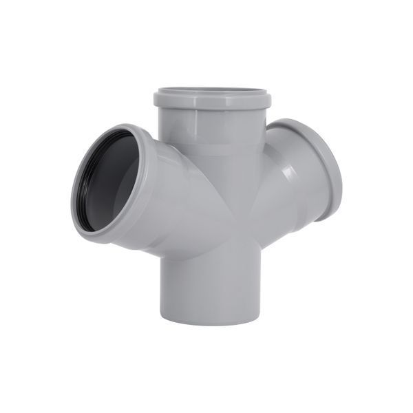 Крестовина канализационная Ostendorf-OSMA HT-System PLUS d110/110/110/110&times;67&deg; SD00057207 фото