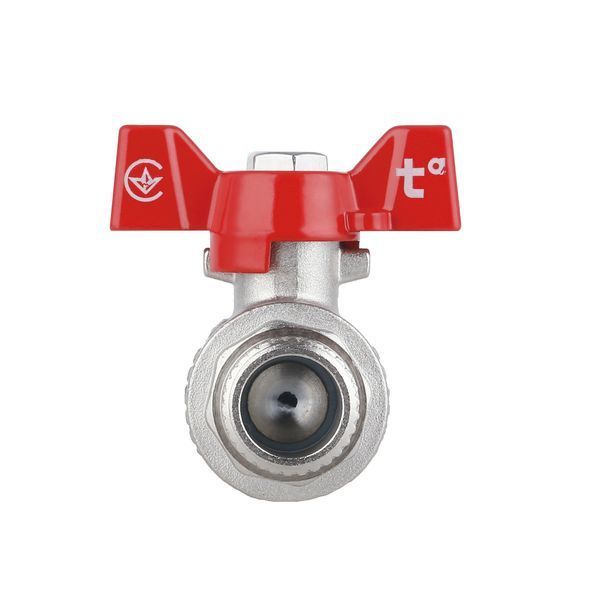 Кран шаровой Thermo Alliance Forte 1/2" НР для воды (бабочка) SF606W15 SD00010579 фото