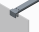 Душевая перегородка Koer SR SP01-120x200-TR-01 Walk-In прозрачное стекло Easy Clean 8мм, хром (KR5394) KR5394 фото 11