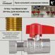 Кран шаровой 1/2"ВВ прямой, PN40, с накидной гайкой Standart TAS260W15 Thermo Alliance SD00054683 фото 14