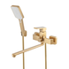 Змішувач для ванни HAIBA GAUDI 006 EURO BRUSHED GOLD (Колір матове золото) (HB9598) HB9598 фото 1